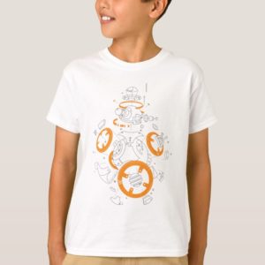 BB-8 Exploded View Drawing T-Shirt