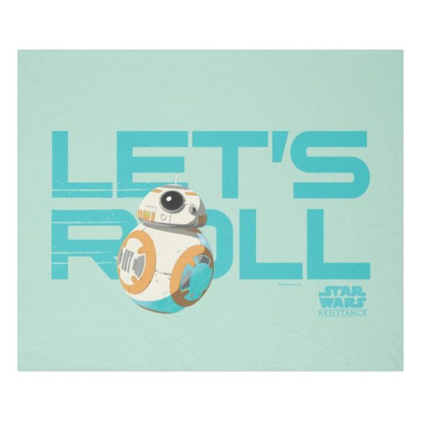 BB-8 | Let's Roll Fleece Blanket