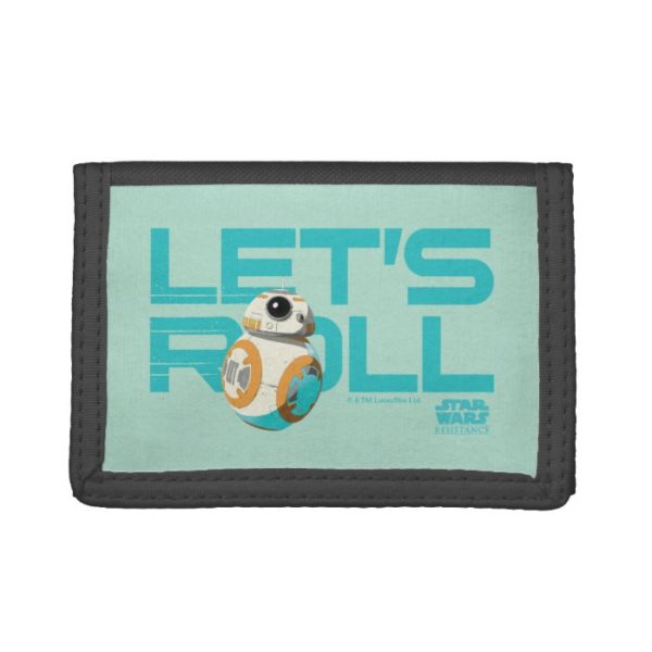 BB-8 | Let's Roll Trifold Wallet