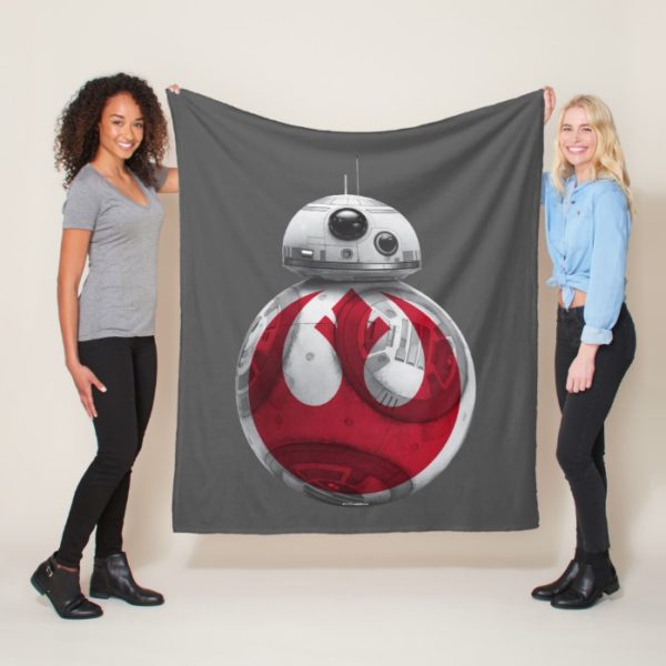 BB-8 | Rebel Alliance Symbol Fleece Blanket