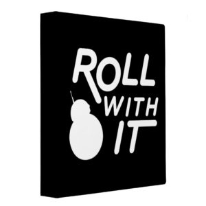 BB-8 | Roll With It 3 Ring Binder