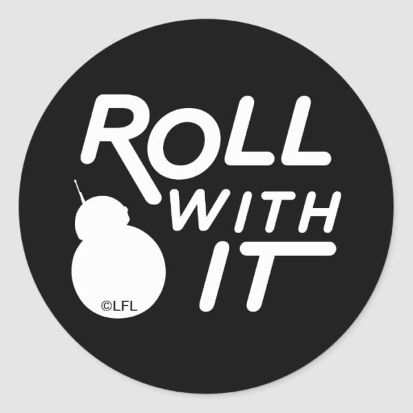 BB-8 | Roll With It Classic Round Sticker