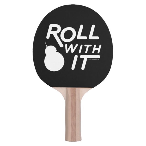 BB-8 | Roll With It Ping Pong Paddle