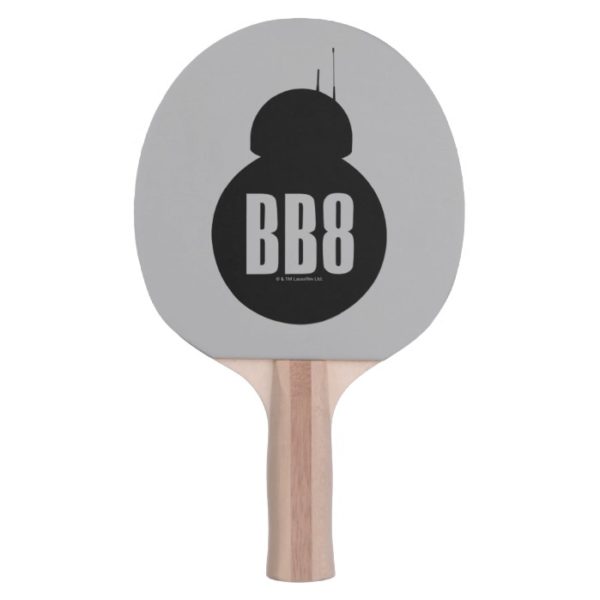 BB-8 Silhouette Ping Pong Paddle