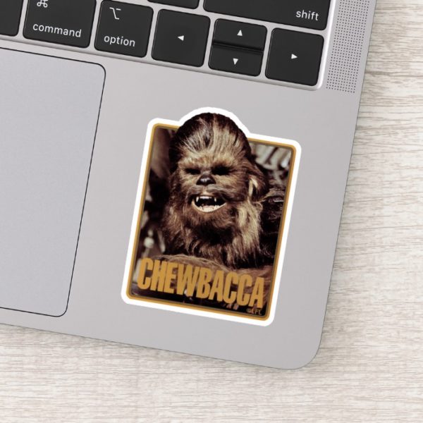 Chewbacca Badge Sticker