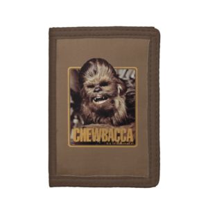 Chewbacca Badge Trifold Wallet
