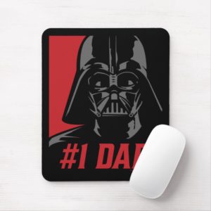 Darth Vader #1 Dad Stencil Portrait Mouse Pad