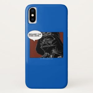 Darth Vader Comic "Beware The Dark Side" Case-Mate iPhone Case