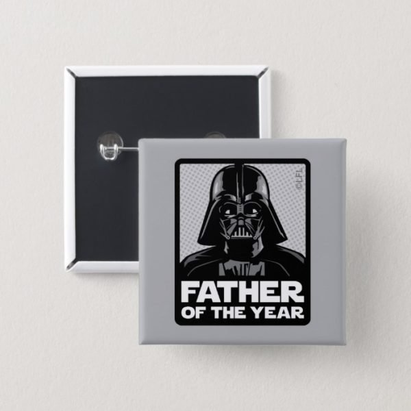 Darth Vader Comic | Father of the Year Button