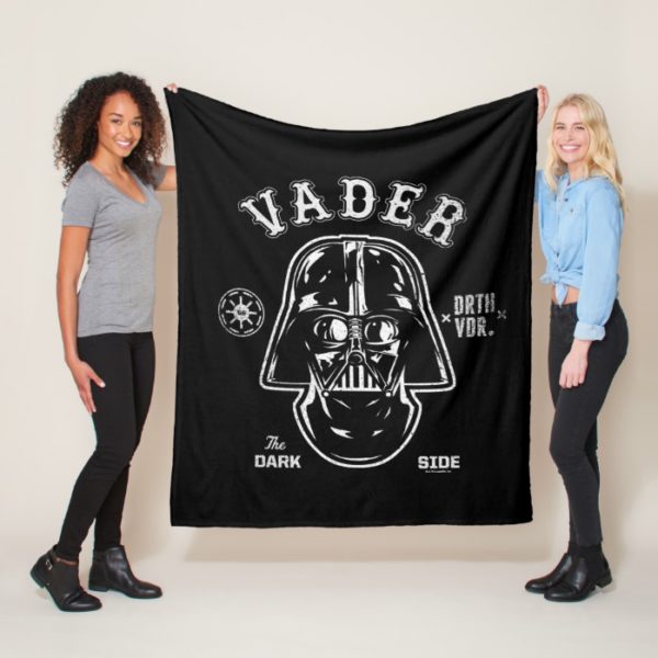 Darth Vader Dark Side Badge Fleece Blanket