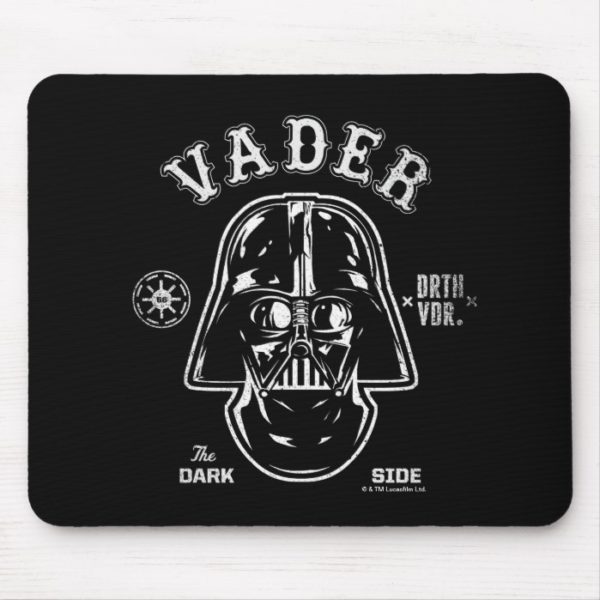 Darth Vader Dark Side Badge Mouse Pad