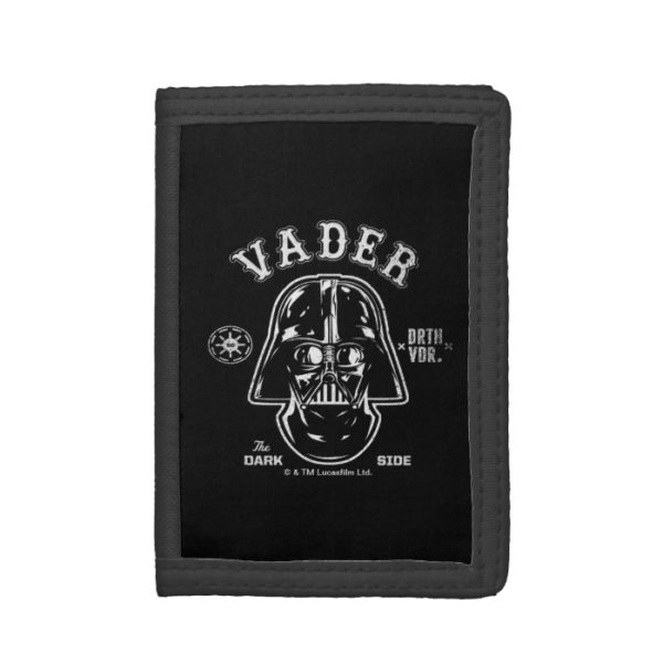 Darth Vader Dark Side Badge Trifold Wallet