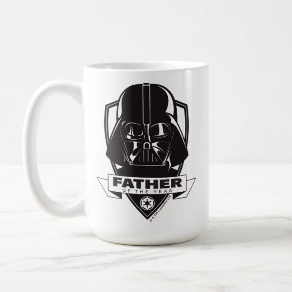 Darth Vader "Father of the Year" Crest Coffee Mug