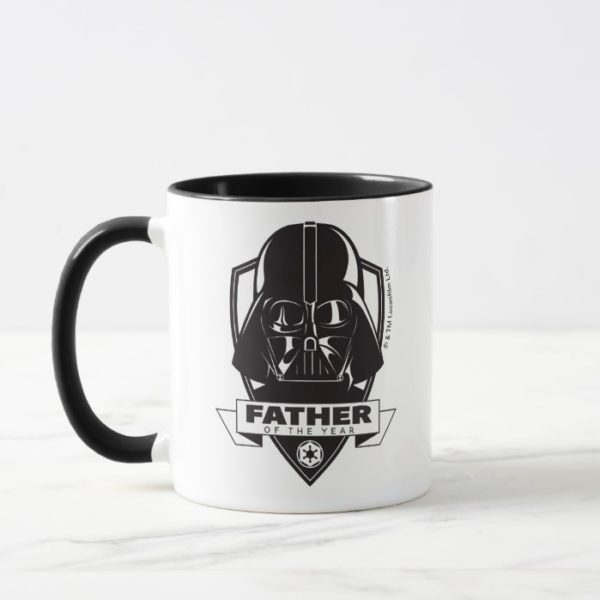 Darth Vader "Father of the Year" Crest Mug