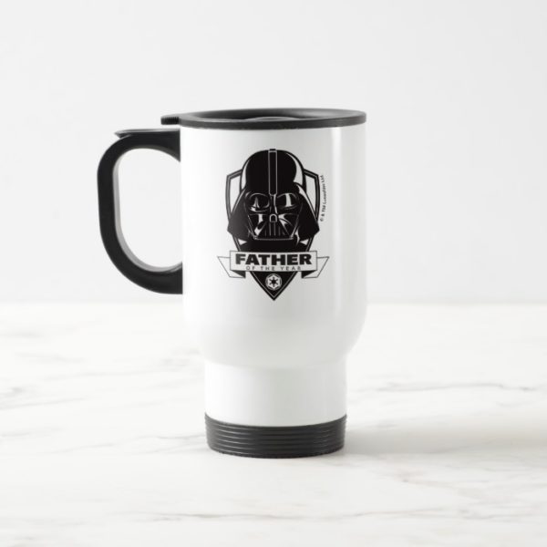 Darth Vader "Father of the Year" Crest Travel Mug