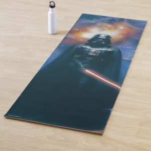 Darth Vader Imperial Forces Illustration Yoga Mat