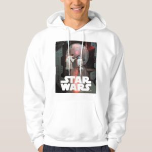 Leia and R2-D2 Secret Message Scene Hoodie