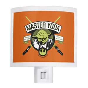 Master Yoda Lightsaber Badge Night Light