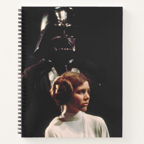 Princess Leia and Darth Vader Photo Notebook