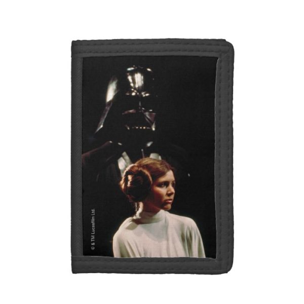 Princess Leia and Darth Vader Photo Trifold Wallet