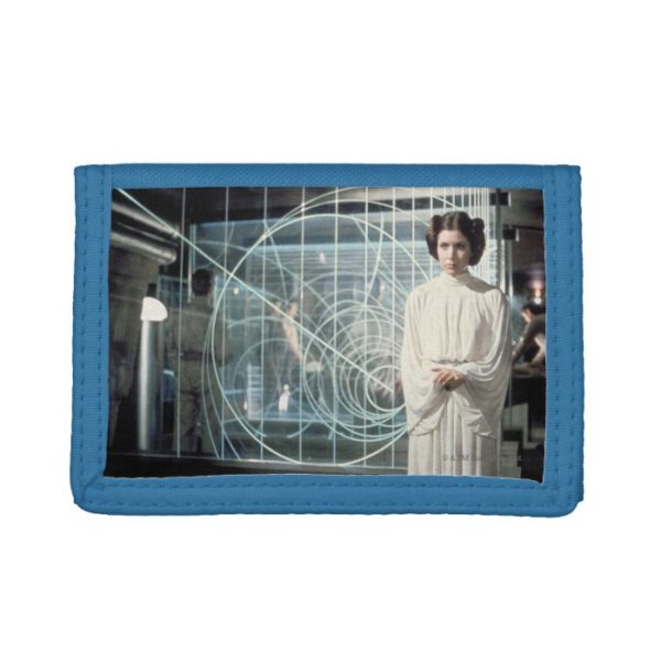 Princess Leia as Senator Film Still Trifold Wallet