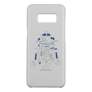 R2-D2 Exploded View Drawing Case-Mate Samsung Galaxy S8 Case