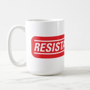 Resistance X-Wing Typography Coffee Mug
