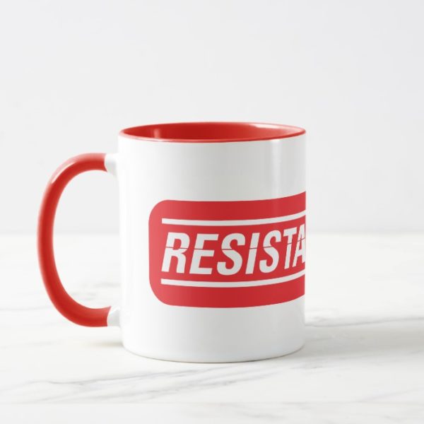 Resistance X-Wing Typography Mug