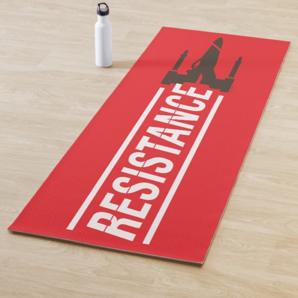 Resistance X-Wing Typography Yoga Mat