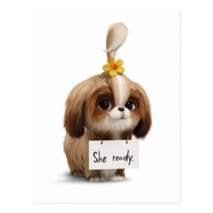 Secret Life of Pets | Daisy - She Ready Postcard