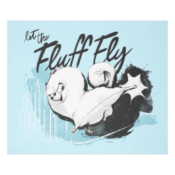 Secret Life of Pets - Gidget | Let the Fluff Fly Fleece Blanket