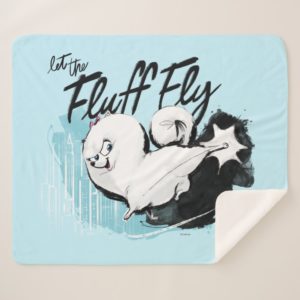 Secret Life of Pets - Gidget | Let the Fluff Fly Sherpa Blanket