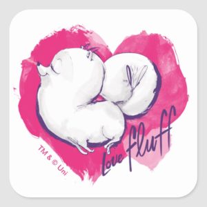 Secret Life of Pets - Gidget | Love Fluff Square Sticker