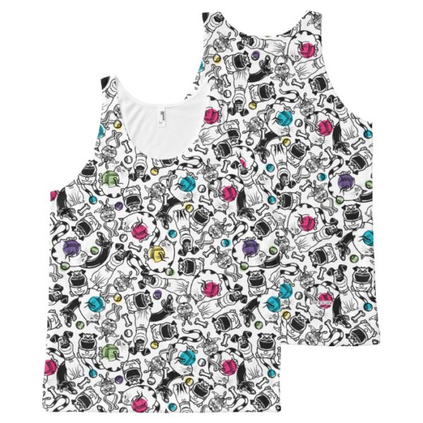 Secret Life of Pets Happy Pattern All-Over-Print Tank Top