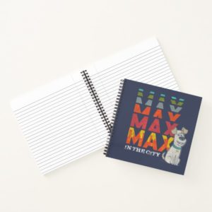 Secret Life of Pets - Max in the City Notebook