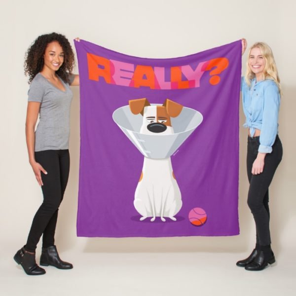 Secret Life of Pets - Max | Really? Fleece Blanket