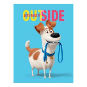 Secret Life of Pets - Max | Take it Outside Postcard