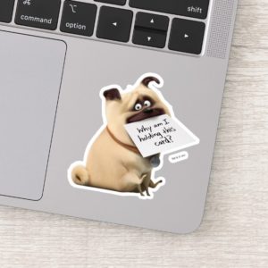 Secret Life of Pets | Mel - Holding Card Sticker