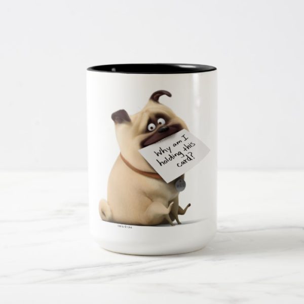 Secret Life of Pets | Mel - Holding Card Two-Tone Coffee Mug