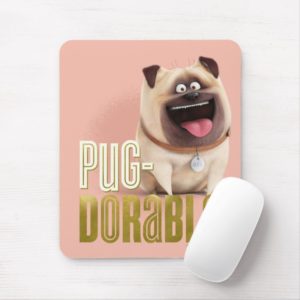 Secret Life of Pets - Mel | Pug-Dorable Mouse Pad