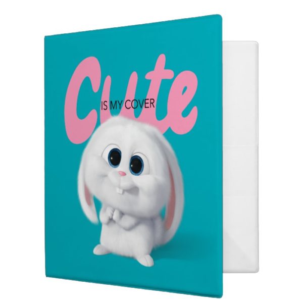 Secret Life of Pets - Snowball | Cute is My Cover 3 Ring Binder