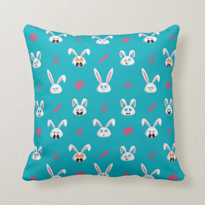 Secret Life of Pets - Snowball Pattern Throw Pillow