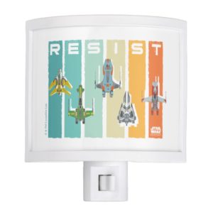 Star Wars Resistance | Ace Squadron "Resist" Night Light