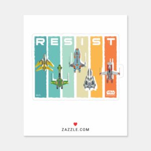 Star Wars Resistance | Ace Squadron "Resist" Sticker