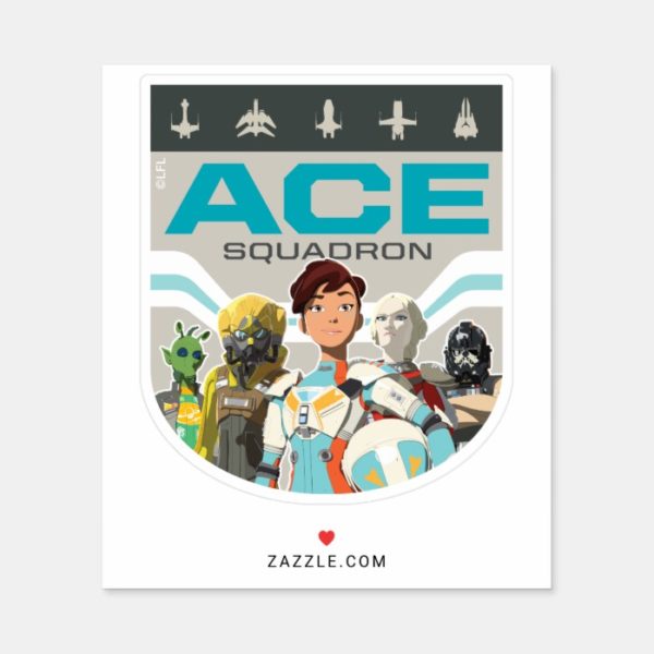 Star Wars Resistance | Ace Squadron Sticker