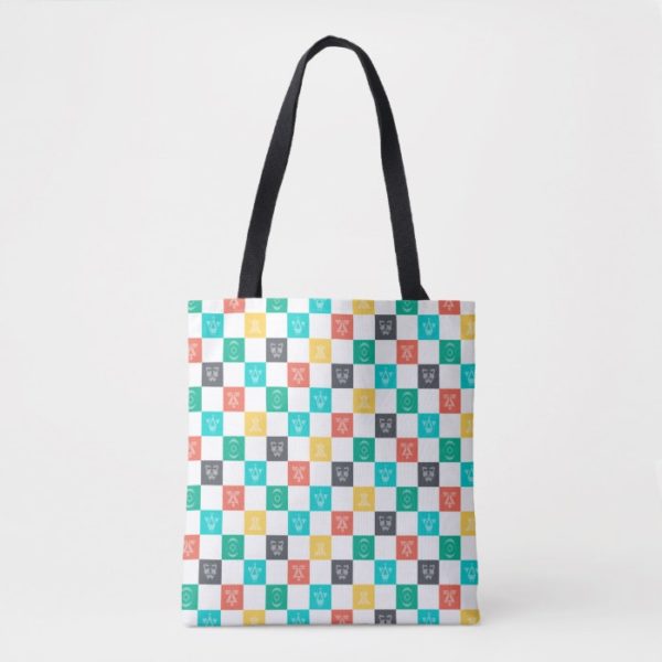 Star Wars Resistance | Aces Icon Checker Pattern Tote Bag