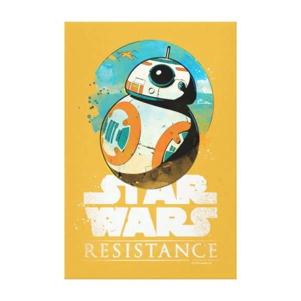 Star Wars Resistance | BB-8 Badge Canvas Print