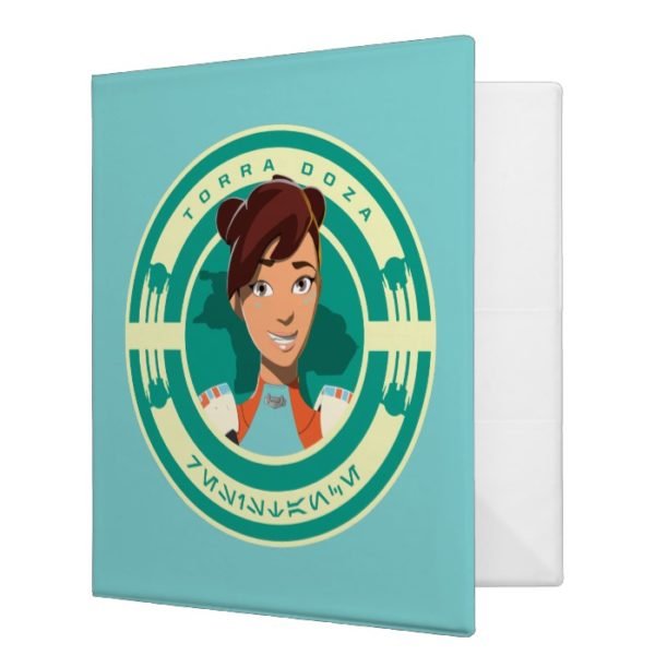 Star Wars Resistance | Torra Doza 3 Ring Binder