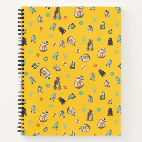 Star Wars Resistance | Yellow Droids Pattern Notebook