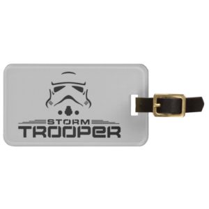 Stormtrooper Simplified Graphic Bag Tag